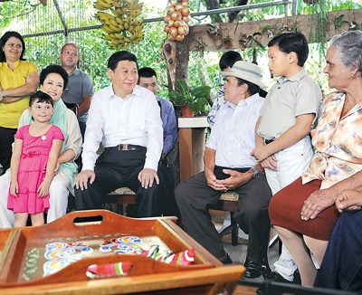 習(xí)近平訪(fǎng)哥斯達(dá)黎加走訪(fǎng)農(nóng)戶(hù)：國(guó)之交在于民相親