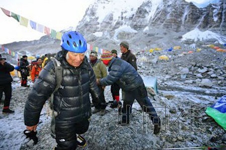 日本80歲冒險家挑戰珠峰有望成為最高齡登頂者