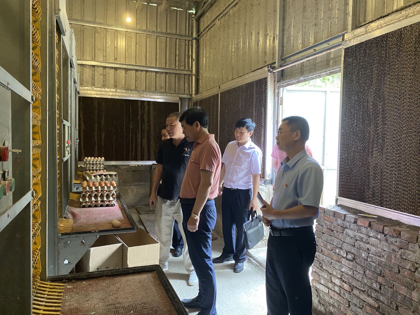 圖3：永定聯(lián)社金融助理走訪龍巖市永定區(qū)天睿養(yǎng)殖有限公司，了解企業(yè)生產(chǎn)經(jīng)營(yíng)情況及資金需求.jpg