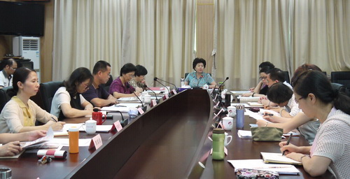 省婦聯召開黨組中心組（擴大）理論學習